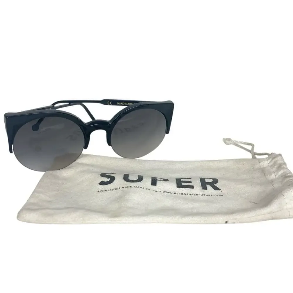 RetroSuperFuture Lucia Black Phv Sunglasses - $236.